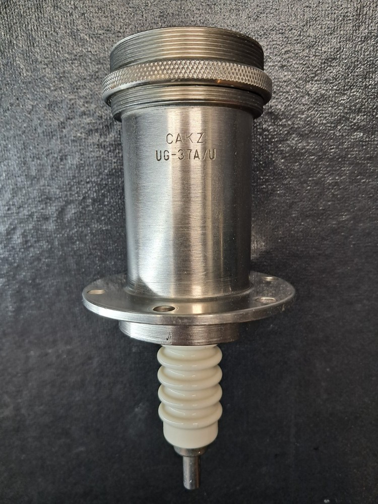 ITT Cannon Gremar UG-37A/U High Voltage Receptacle Feedthrough – Tested – CAKX