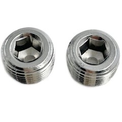 STAINLESS STEEL PLUG ALLEN HEAD 3/4″ NPT PIPE 2PCS,USA STOCK!!