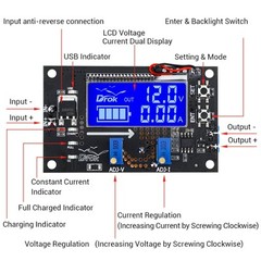 Modulo Reductor De Cc, Convertidor Reductor Ajustable Regulador De Voltaje Re…
