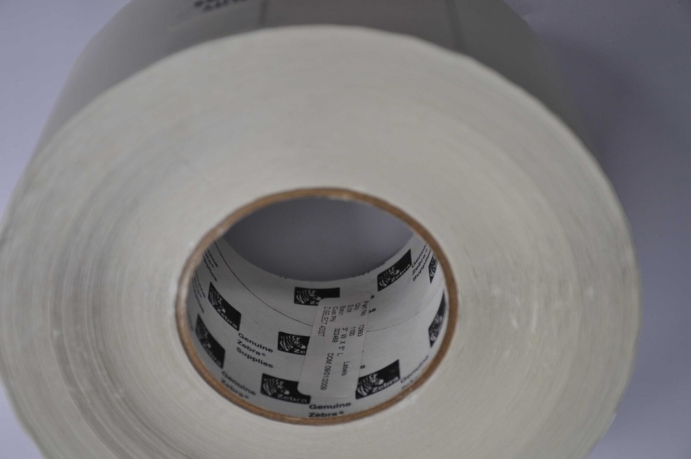 ZEBRA 3″ X 5″ Z-SELECT 4000T LABEL 1100 LABELS PER ROLL 72993