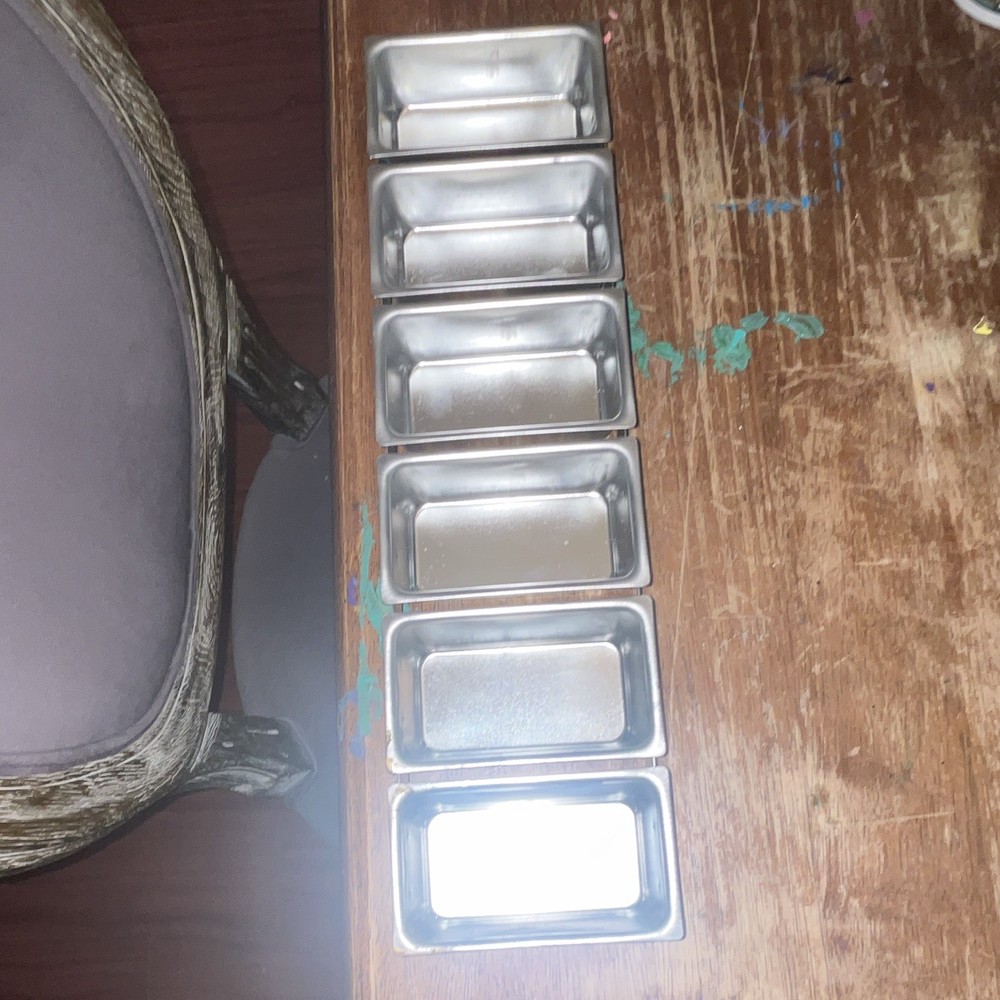 Stainless Steel 1/9 Size Solid Steam Table Pan Insert, 24 Gauge, Taiwan