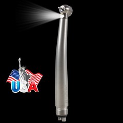 NSK STYLE Dental LED E-generator Fiber Optic High Speed Handpiece Turbine 4 Hole