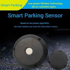 Waterproof Smart LoRaWAN NB IoT Parking Occupancy Sensor Car Occupation Sensor