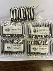 20pcs M2 HSS #4 center drills 1/8×5/16×2-1/8″ #530-400