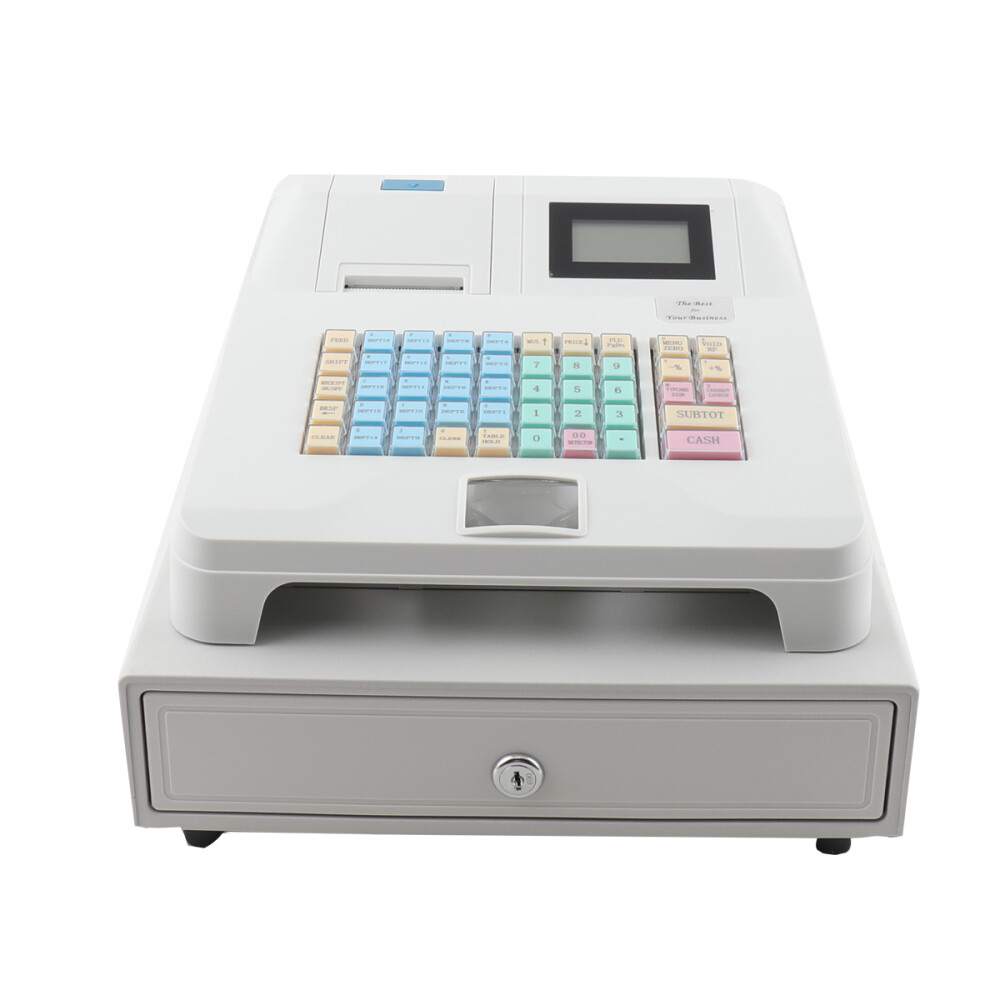 Cash Register LED Display Electronic POS System, Thermal Digital Cash Register