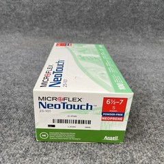 Lot of 5 – Microflex NeoTouch 25-101 Small Neoprene Gloves 1FEW9 Box of 100