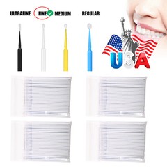 Micro Brushes Applicators Microbrush Dental (Regular, Fine, Super Fine) USA