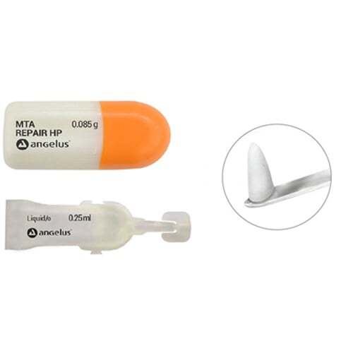 Angelus MTA Repair HP 2, patient kit, 2 x0.085gm capsules & 2×0.25ml liquid #843