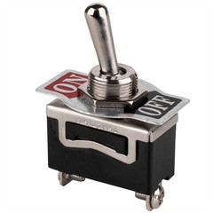5X Toggle SWITCH ON/OFF Heavy Duty 15A 250V SPST 2 Terminal Car Boat* Waterproof