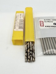Morse EDP 17146 5/32 M42 Cobalt Jobber Drill NAS 907 Type J 135° Series 2330 x22