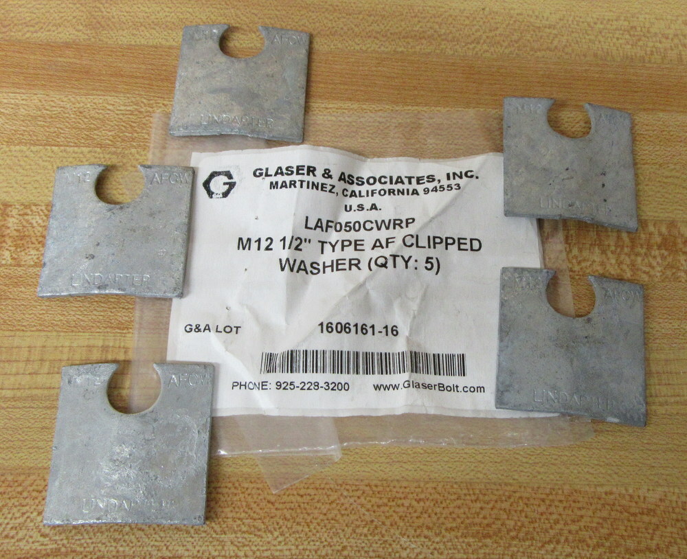 Lindapter LAF050CWRP Clipped Washer (Pack of 5)