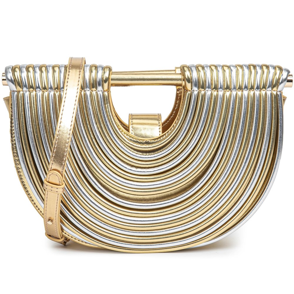 Trendy Woven Evening Clutch Purse Half Round Designer Shoulder/Crossbody Bag …