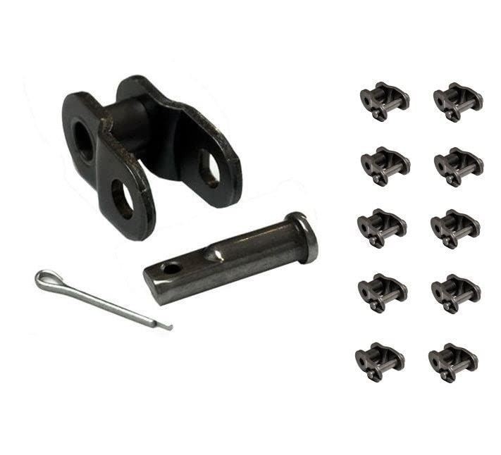 Jeremywell 10 Pieces #415 Offset Link 1/2 Link, Half Link, Crank Link, Motorized
