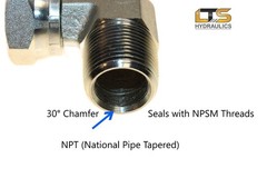 1/4″ Male Pipe NPT x 1/4″ Female Swivel NPSM 90° Adapter 1501-04-04 FOUR PACK!!!