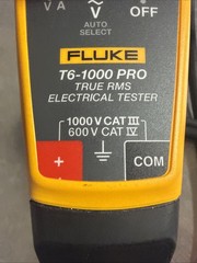Fluke T6-1000 PRO True RMS Multimeter Tester 1000V CAT III/IV Field Sense