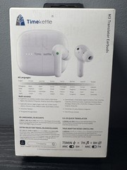 Timekettle M3 Language Translator Barrier Earbuds White Colored