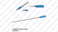 5mmx330mm Laparoscopic Bipolar Electrode L Hook CE Approved Surgical Instruments
