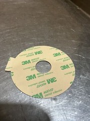 3M 16YE112 Emergency Stop Plate 468MP 200 MP Adhesive