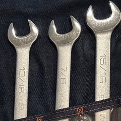 Wright Tool USA 12 Point Combination Wrench Set 14 Piece SAE 13 Wright, 1 Other