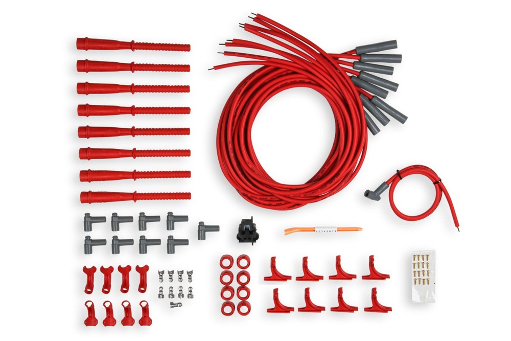 8.5MM Spark Plug Wire Set – Red