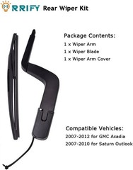15276248 Rear Windshield Wiper Arm Blade Set for GMC Acadia 2007-2012, Saturn…