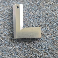 Mitutoyo Machinist Square 90° L-Square with Wooden Case, Made in Brazil