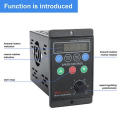 Energy Saving 1HP 110220V Single to 3 Phase VFD VSD Inverter for 750W Power