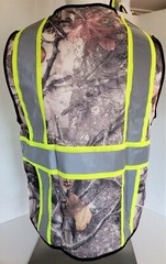 FX High Visibility Reflective Camouflage Safety Vest w/ ID pocket(Small-5XL)
