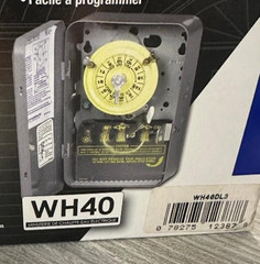 INTERMATIC ELECTRIC WATER HEATER TIMER DPST 40 AMP 240V AC 60HZ