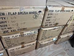 2×3/4×1/4″ Flap Wheel Sander for Drill Mounted Sanding Grinding 60 – Lot of 616