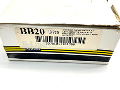 B-Line Systems BB20 Double Gang Bracket for Communication Outlets LOT OF 10