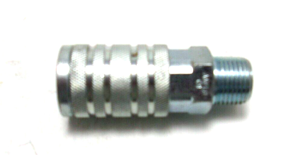 AMFLO C9 1/2″ I/M/T Design x 1/2″ MNPT Steel Coupler, New