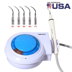 For Cavitron SKYSEA Dental Ultrasonic Piezo Scaler 5 Tips Handpiece Fit EMS