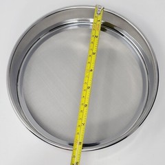 300 Mesh / 0.054mm 8″ Lab Sieve 304 Stainless Steel Wire Cloth Strainer Filter