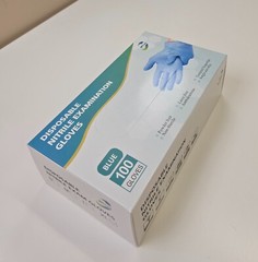New WITCARE Disposable Nitrile Examination Gloves X-LARGE – 100 Gloves/Box