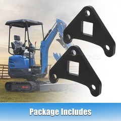 2X Final Drive Reinforcement Bracket For Mini Excavator Travel Motor Support Kit