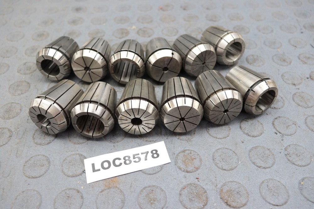 ER40 METRIC COLLETS LOT OF 12 LOC8578
