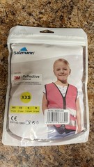 Salzmann 3M Reflective Safety Vest – Kids XXS/2-5 Years