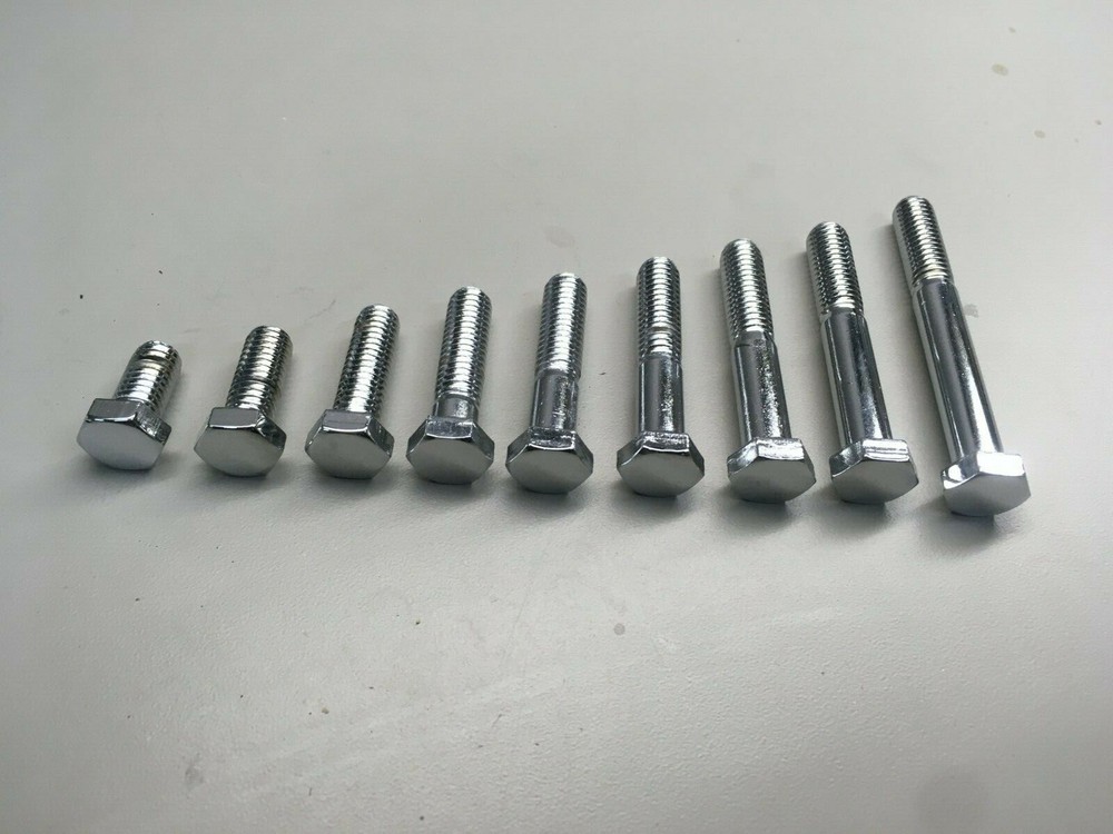 Chrome Hex Cap Screws 3/8 – 16 Midwest Fastener Assorted Lengths