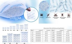 1000pcs 10 Gram Silica Gel Pack, Verna Non-Woven Packed White Silica Gel Packets