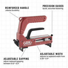 GRK Fasteners AnglePro™ Hidden Fastening System, Kit Includes AnglePro Tool &