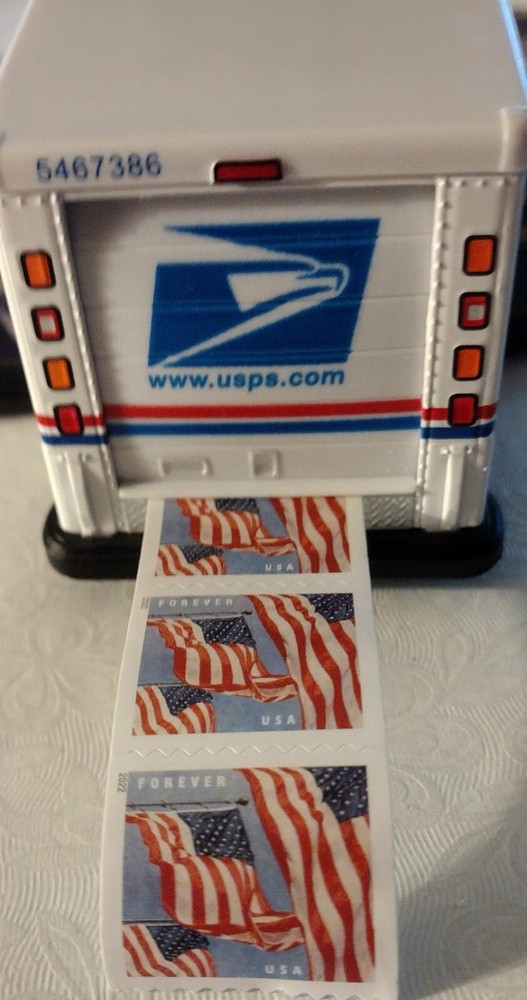 Postage/Stamp Dispenser Unique Replica Postal Truck ONLY (50% Shipping Cost)