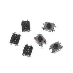 100 Pcs 3x4x2mm 4 Pin Micro Momentary Push Button Tactile Switch