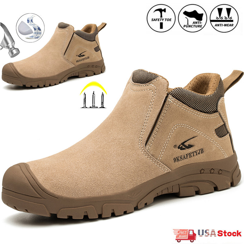 Safety Shoes Men Indestructible Shoes Construction Work Shoes Male Welder Boots