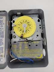 T101 Intermatic 24 Hour Mechanical Timer Wall Switch – Next Day Option