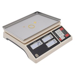 Industrial Counting Scale, 30kg X 0.5g, Digital Scale for Parts and Coins, g/k
