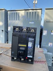 SQUARE D MGL36600SA 3P 600A 600V W/ 120V SHUNT TRIP POWERPACT CIRCUIT BREAKER