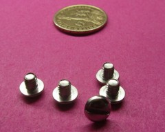 18-8 Stainless Steel Pan Head Slotted Machine Screw 8-32 x 3/16″, 300 pcs