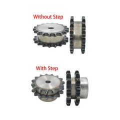 Pitch 3/4″ 19.05mm Chain Sprockets 12T to 40T for #60 (12A) Duplex Roller Chains