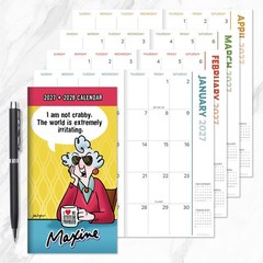 2027-2028 Maxine Small Monthly Pocket Planner